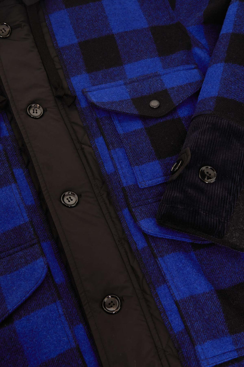 FILSON X JUNYA WATANABE CHECKED WOOL INSULATED JACKET