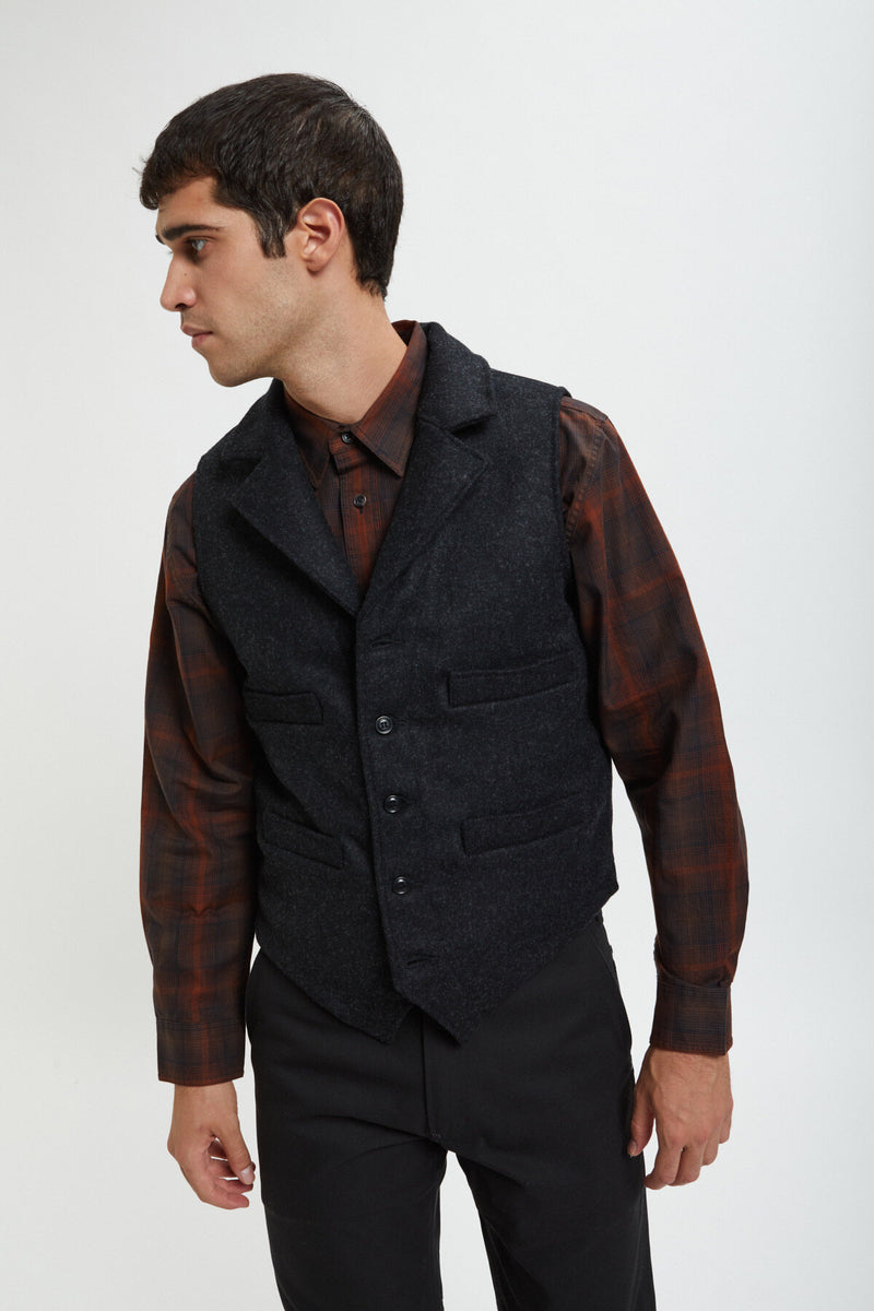 MACKINAW WOOL WESTERN VEST