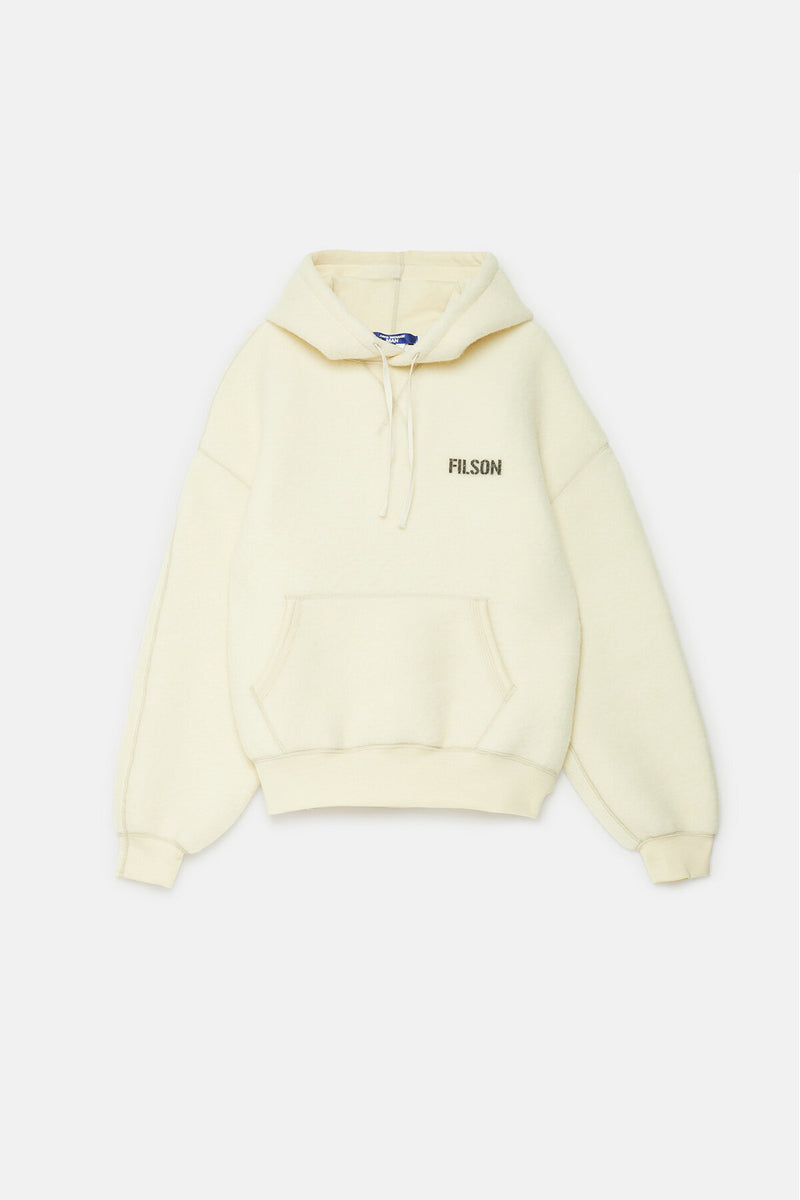 FILSON X JUNYA WATANABE GRAPHIC WOOL HOODIE