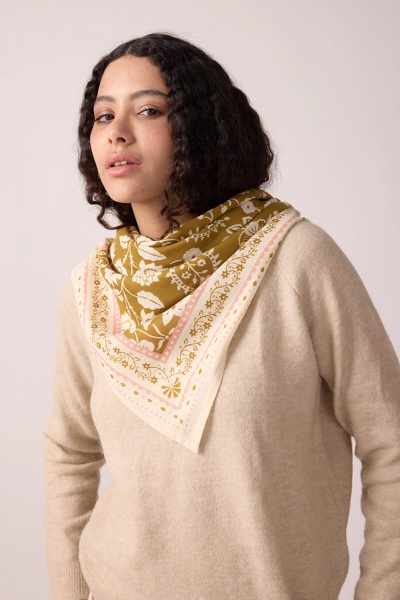 Foulard Bronze Indiennes