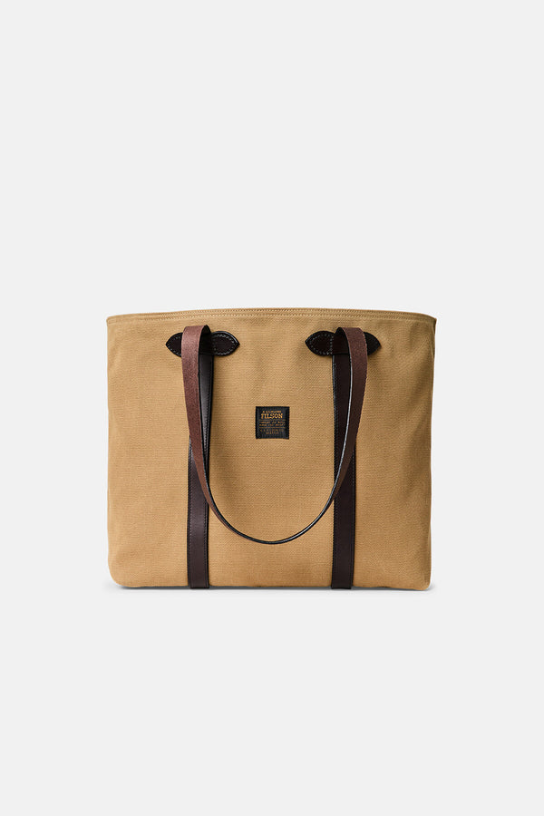 RUGGED TWILL LARGE OPEN TOTE BAG