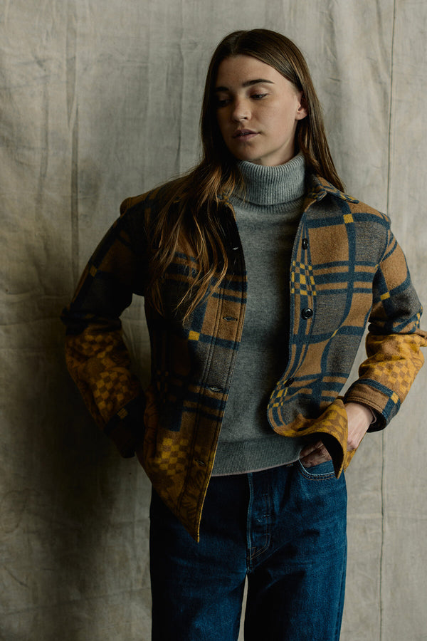 Women's Blanket Wool Overshirt