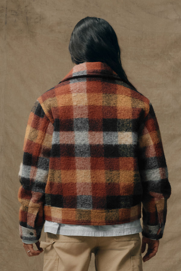 WOMEN’S BLANKET WOOL JACKET