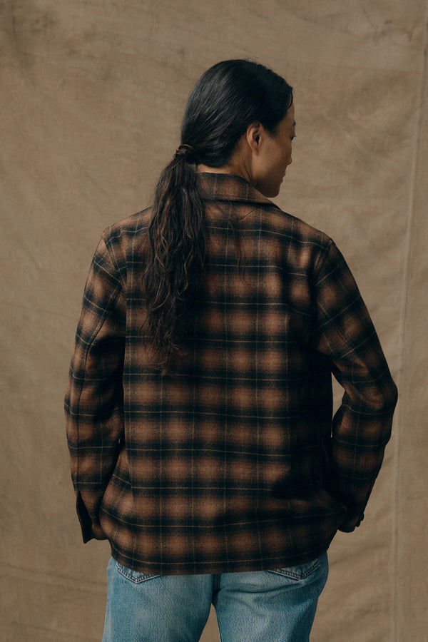 WOMEN’S UNCONSTRUCTED WOOL BLAZER