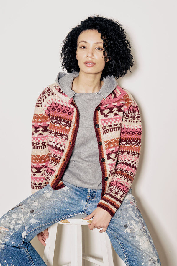 WOMEN'S FAIR ISLE CARDIGAN