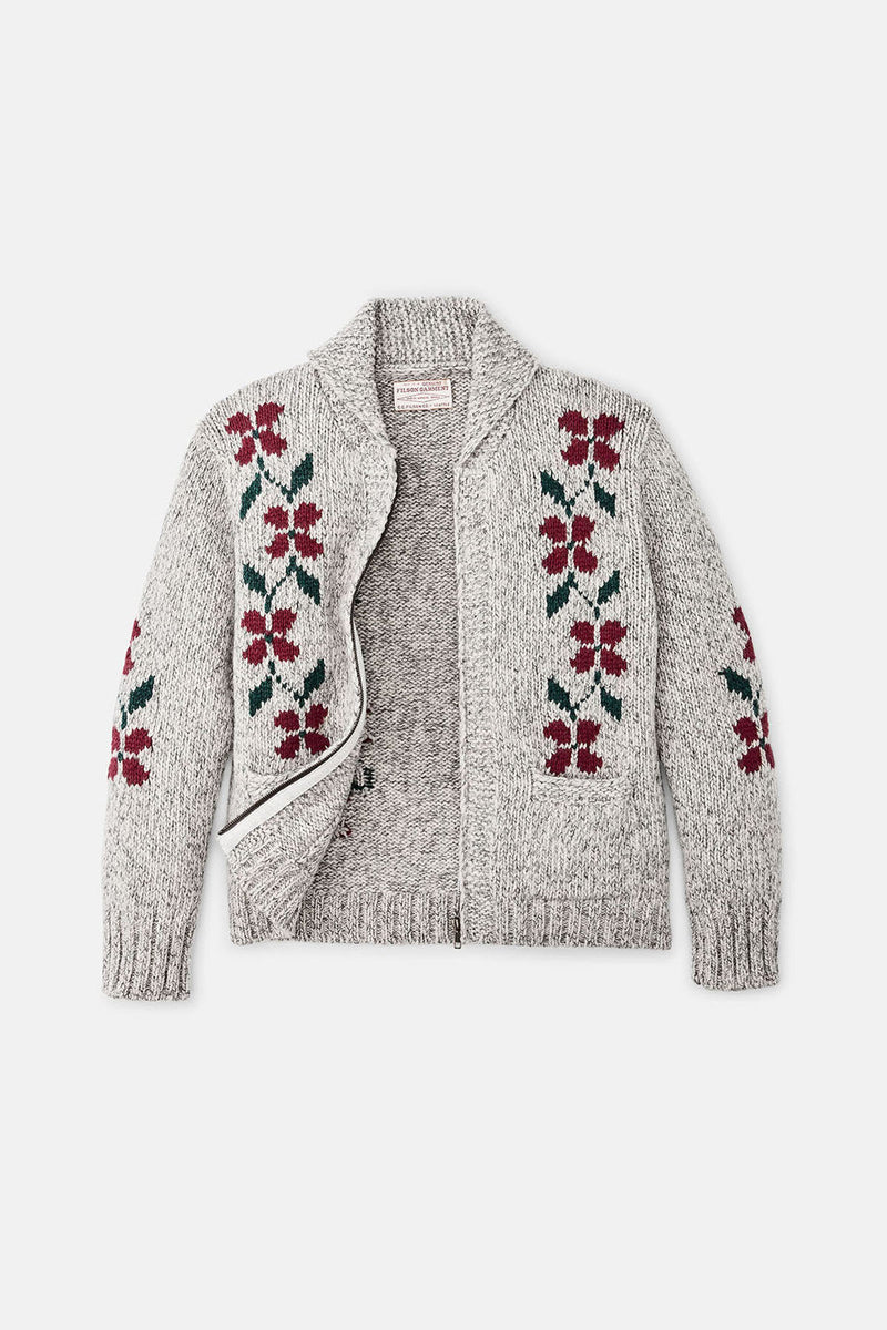 WOMEN’S ZIPPERED WOOL SWEATER