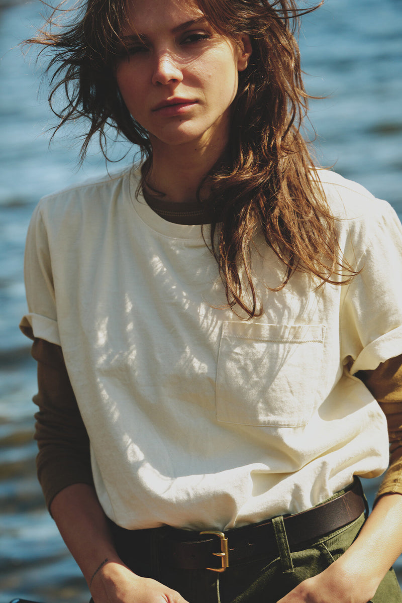 WOMEN'S SHORT SLEEVE POCKET TEE