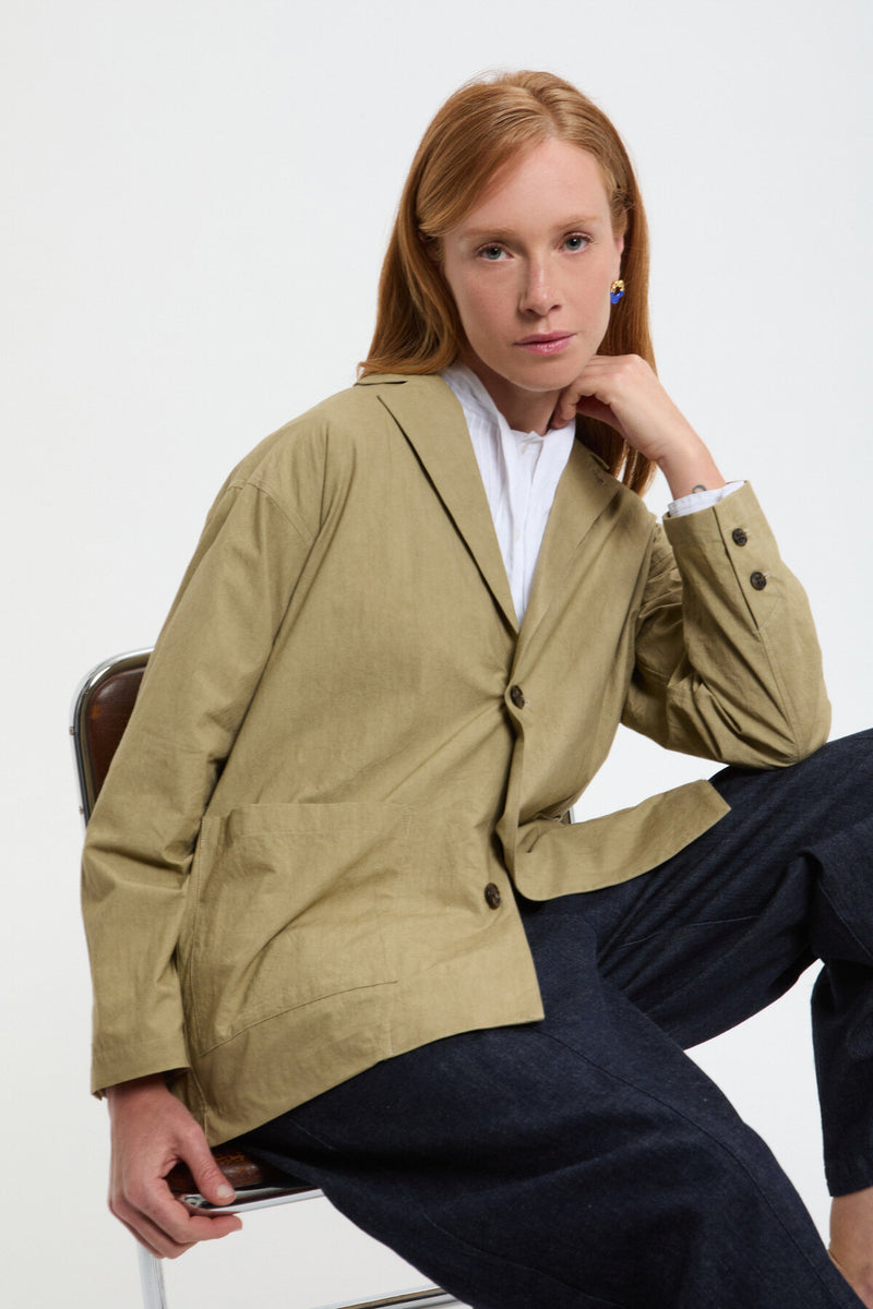 Cotton Tailored Jacket