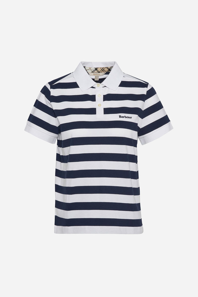 Ashbourne Striped Polo Shirt