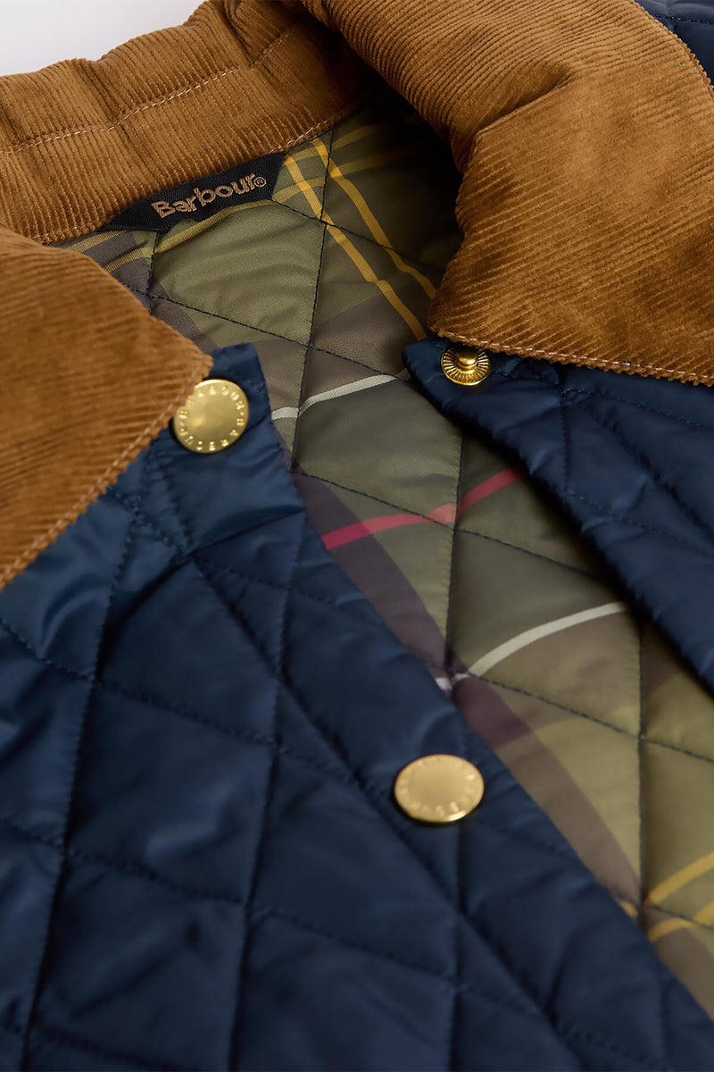 Barbour Icons Cropped Liddesdale Quilted Jacket