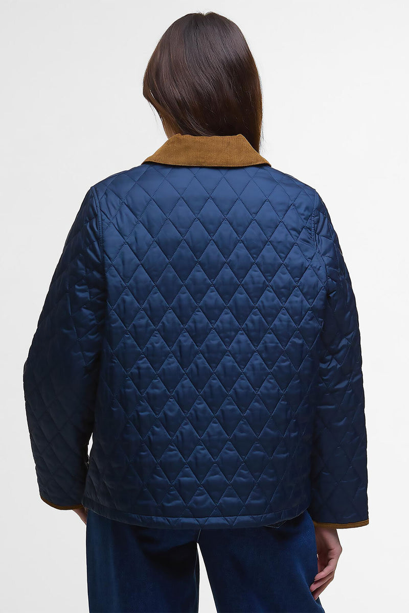 Barbour Icons Cropped Liddesdale Quilted Jacket