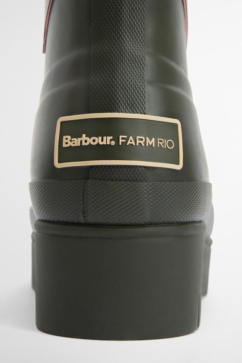 Barbour x FARM Rio Thais Ankle Wellingtons