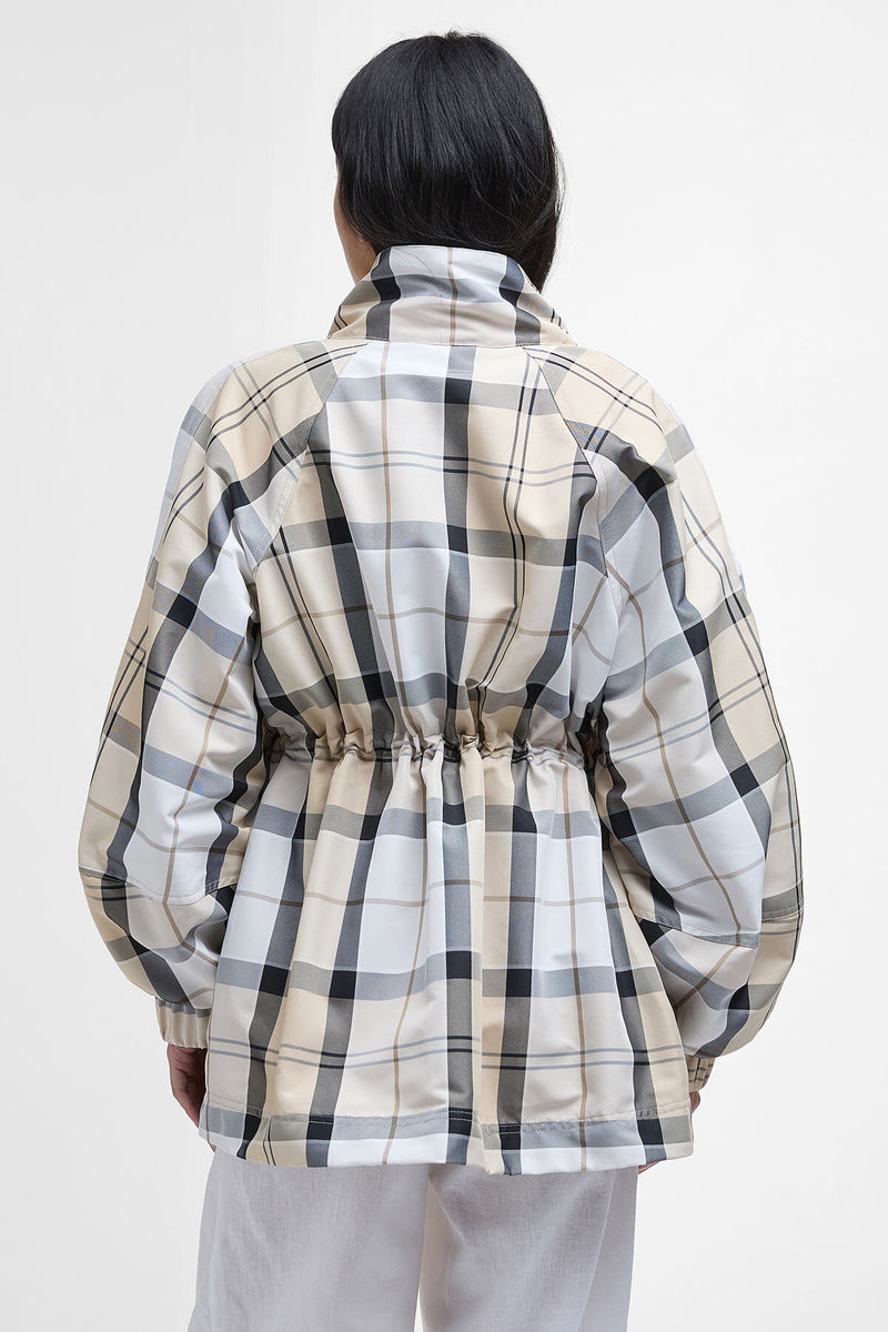 Barbour Suri Checked Showerproof Jacket