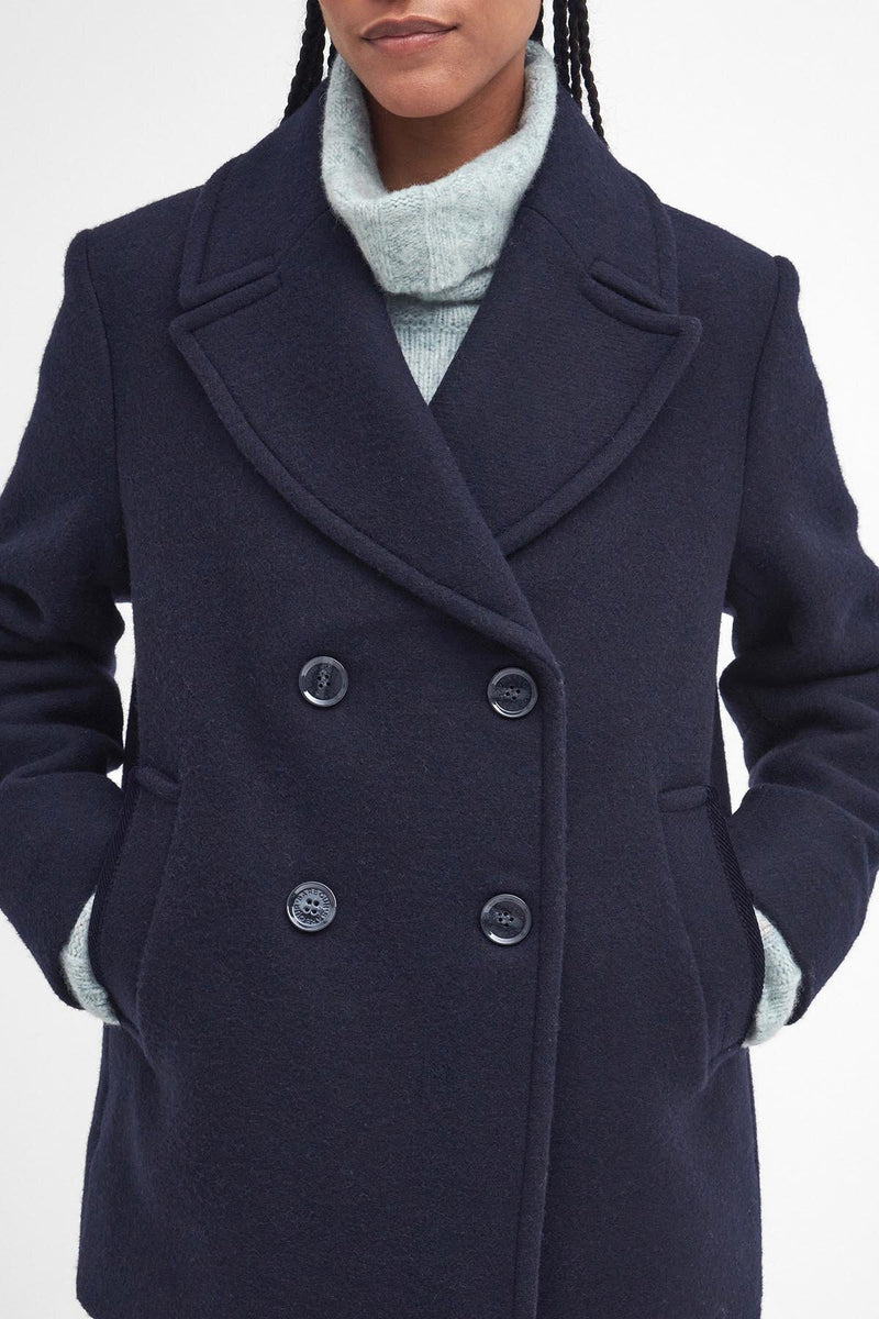 Ingrid Wool Peacoat