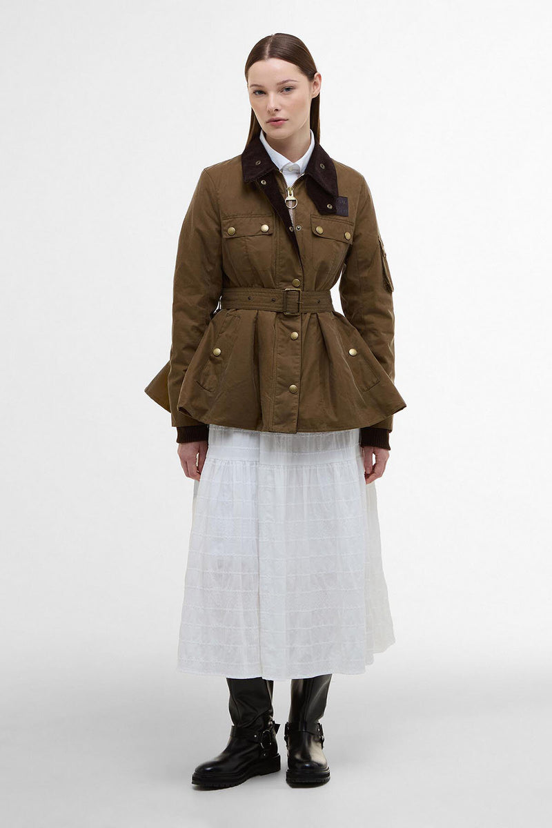 Barbour x ERDEM Constance Waxed Jacket