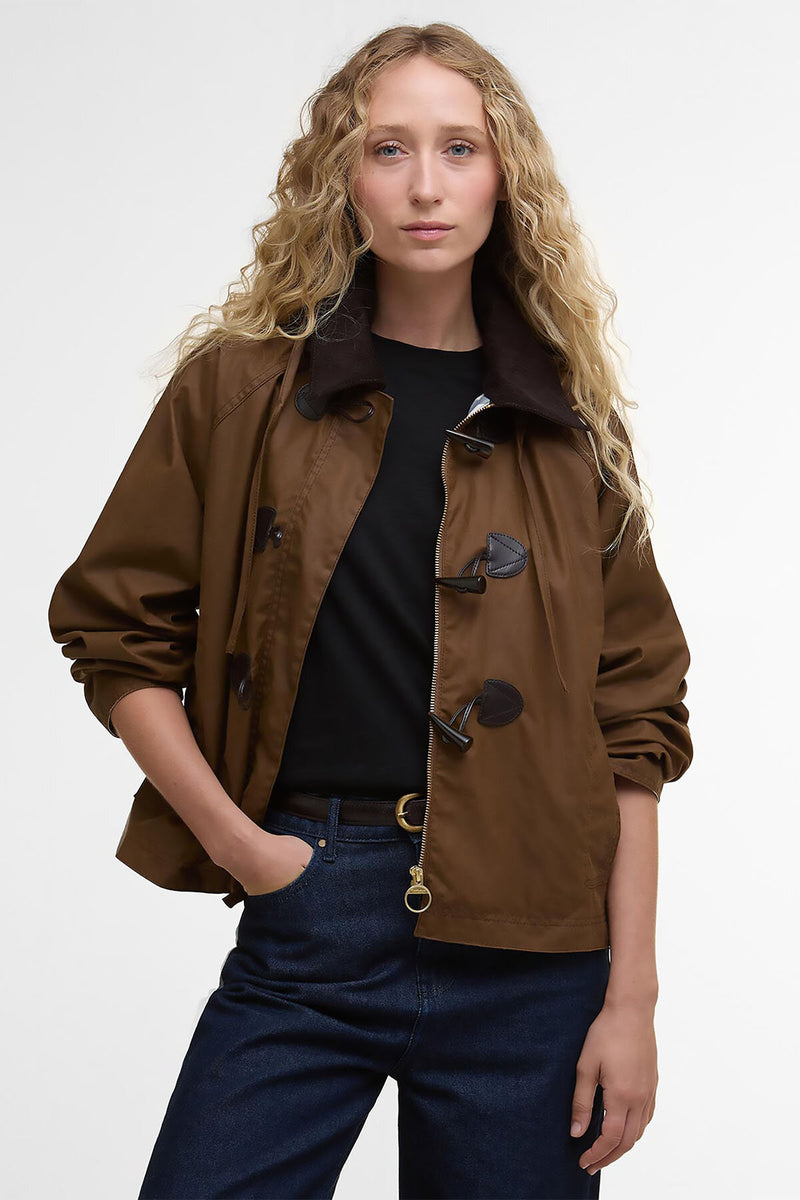 Myra Waxed Duffle Coat