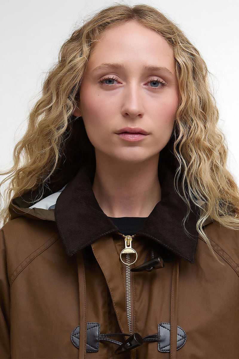 Myra Waxed Duffle Coat