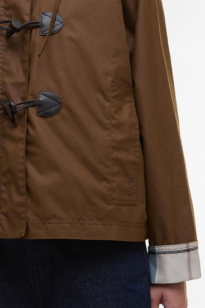 Myra Waxed Duffle Coat