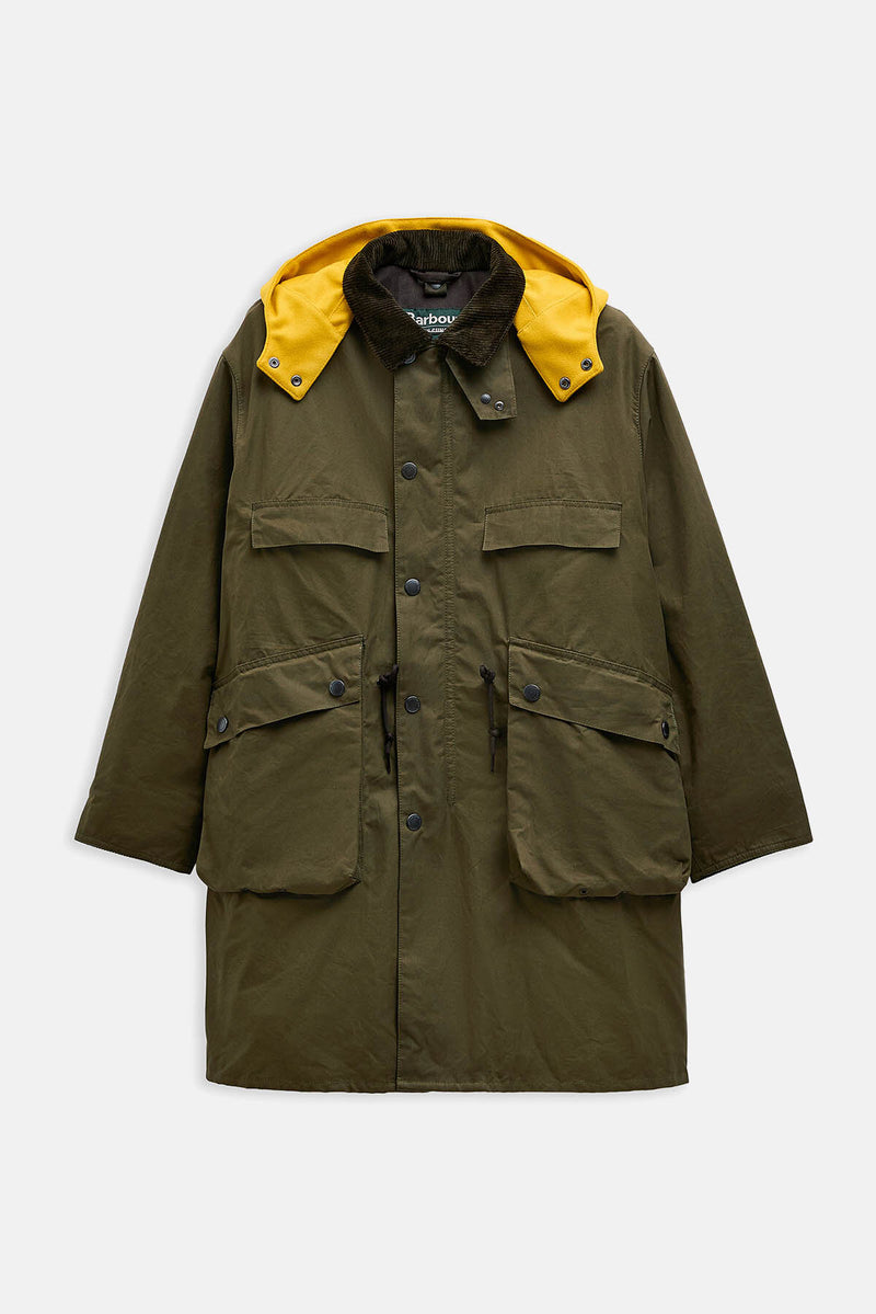 Barbour x Kaptain Sunshine Oversized Bedale Casual Field Coat