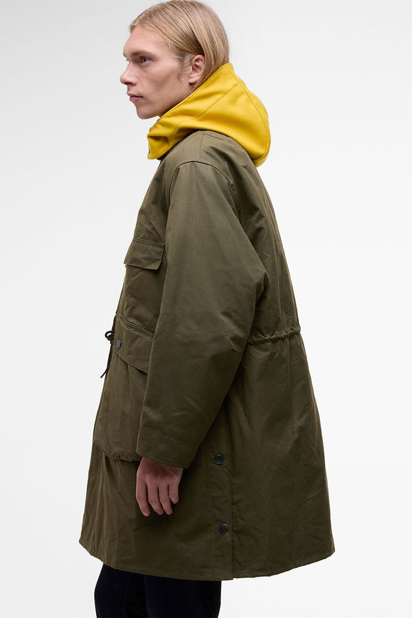 Barbour x Kaptain Sunshine Oversized Bedale Casual Field Coat