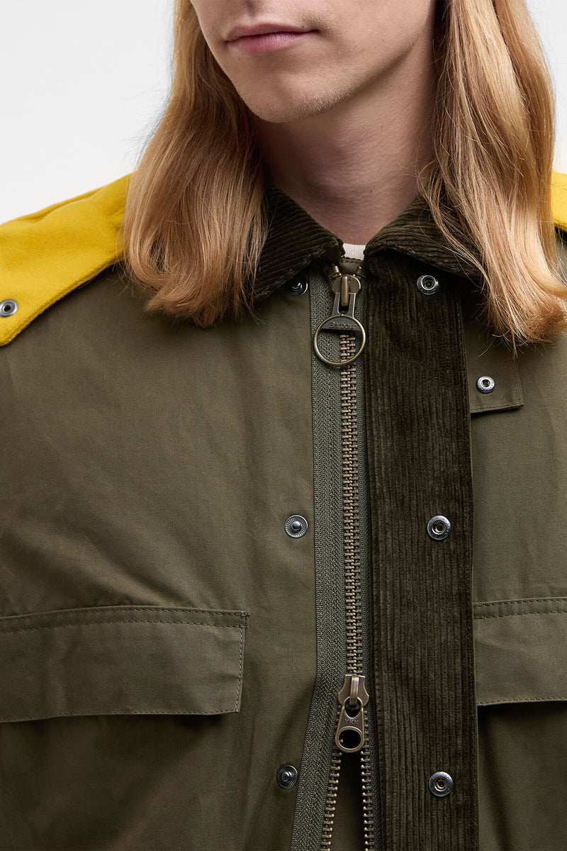Barbour x Kaptain Sunshine Oversized Bedale Casual Field Coat