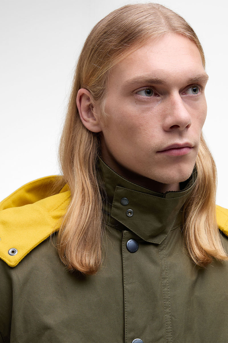 Barbour x Kaptain Sunshine Oversized Bedale Casual Field Coat
