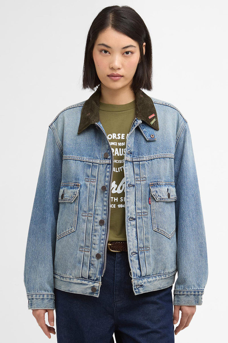 Barbour x Levi's Type Ii Denim Jkt