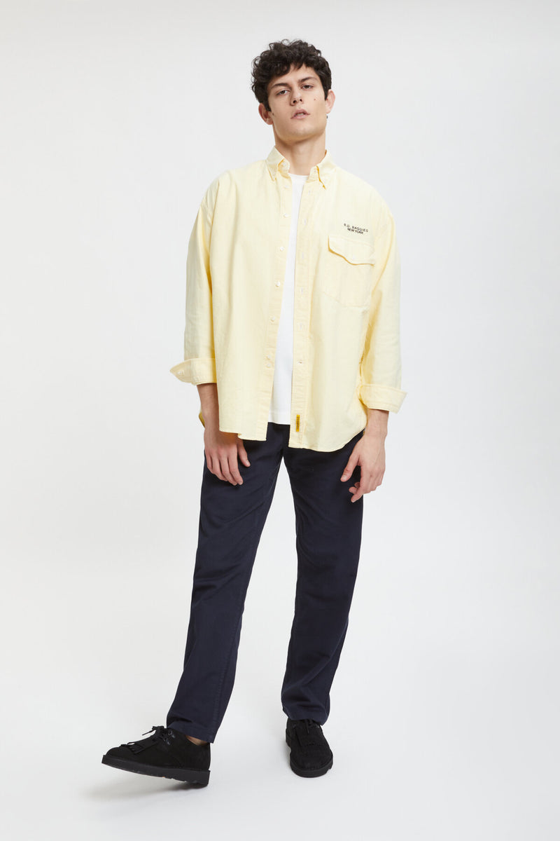 Mercer Oversized Shirt with Embroidery