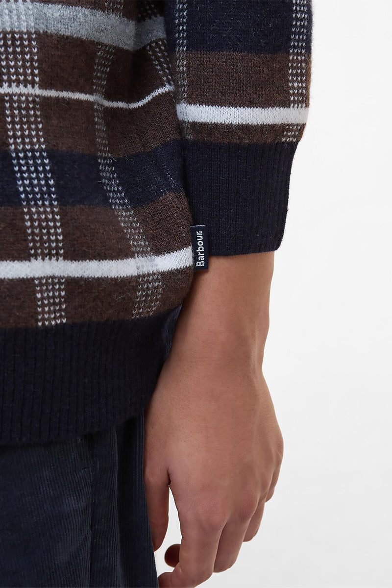 Barbour Kane Tartan Cardigan