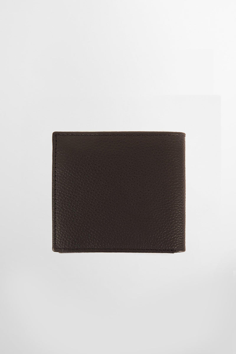 Logo Leather Billfold Wallet