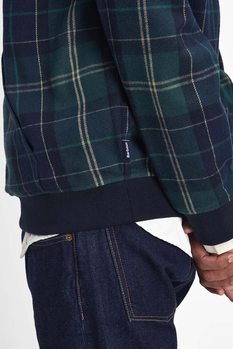 Barbour Brough Tartan Hoodie