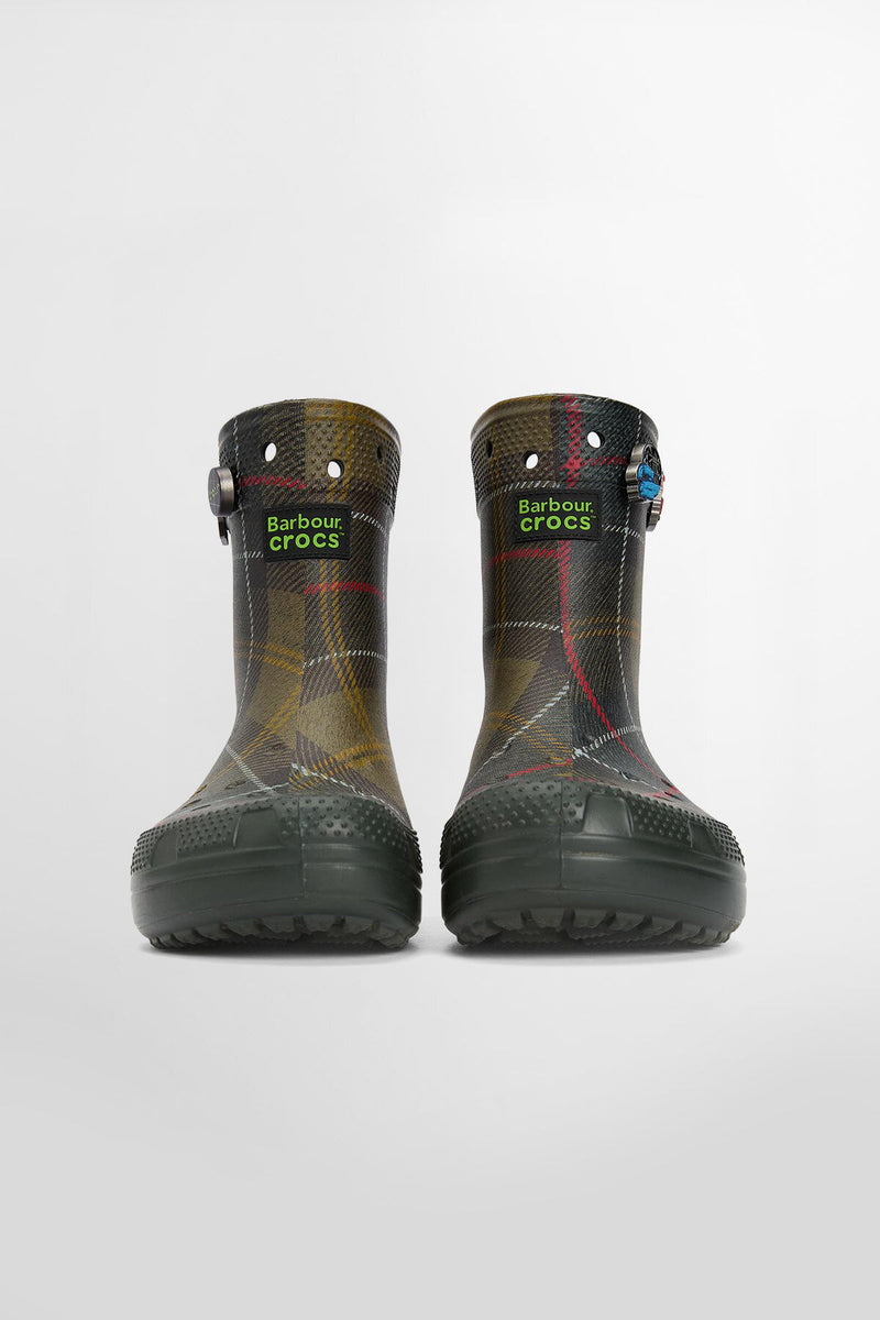 Barbour x Crocs Boots