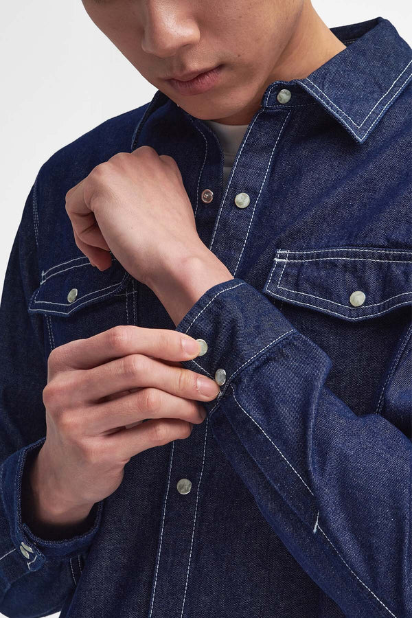 Terence Denim Long-Sleeved Shirt