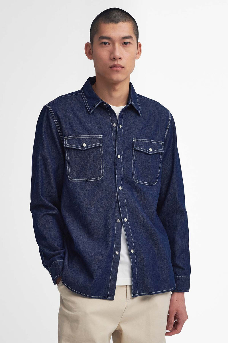 Terence Denim Long-Sleeved Shirt