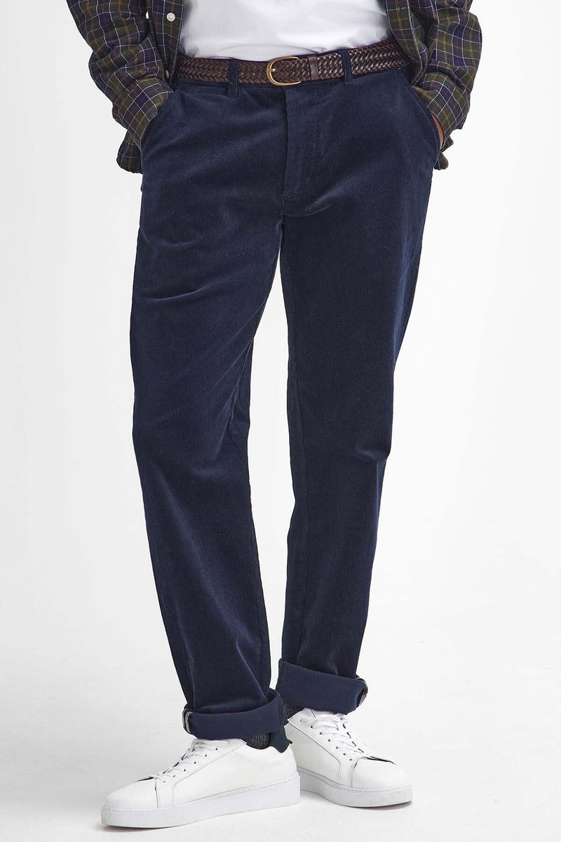 Stretch Cord Tailored Trousers