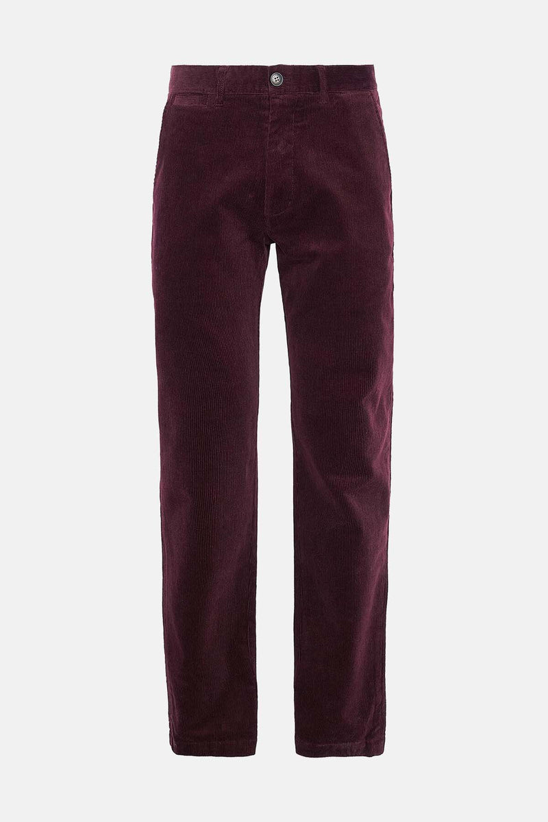 Stretch Cord Tailored Trousers