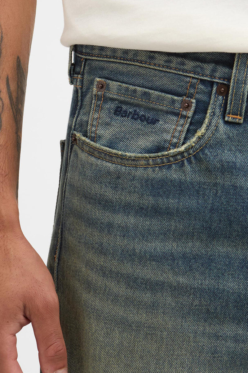 Barbour x Levi's 568 Loose Jean