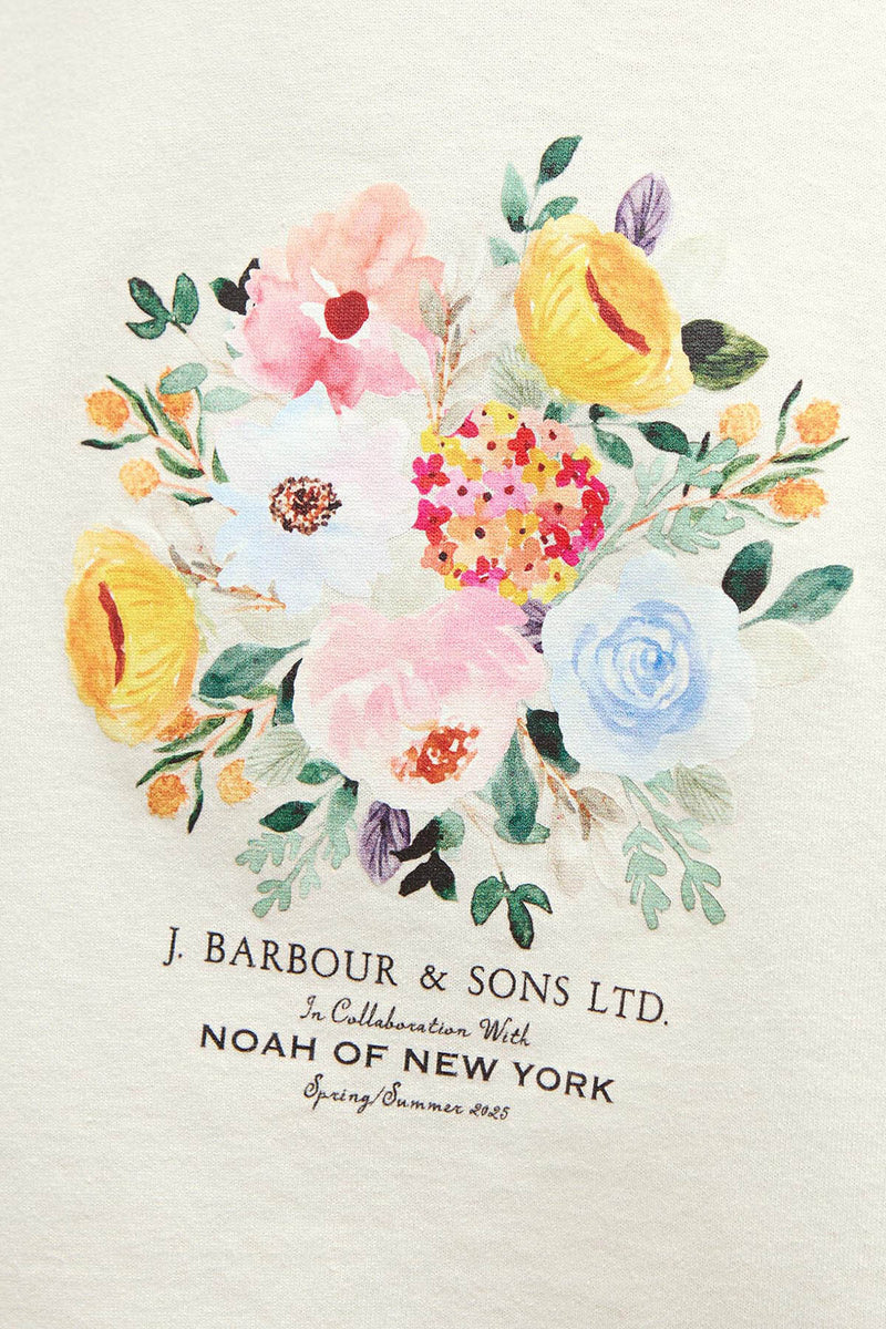 Barbour x NOAH Floral T-Shirt