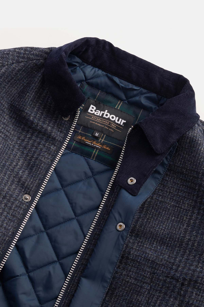 Barbour Bedale Check Wool Jacket