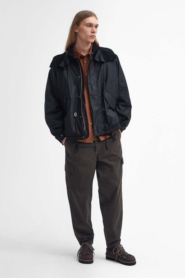 Barbour Short Wind Waxed Parka