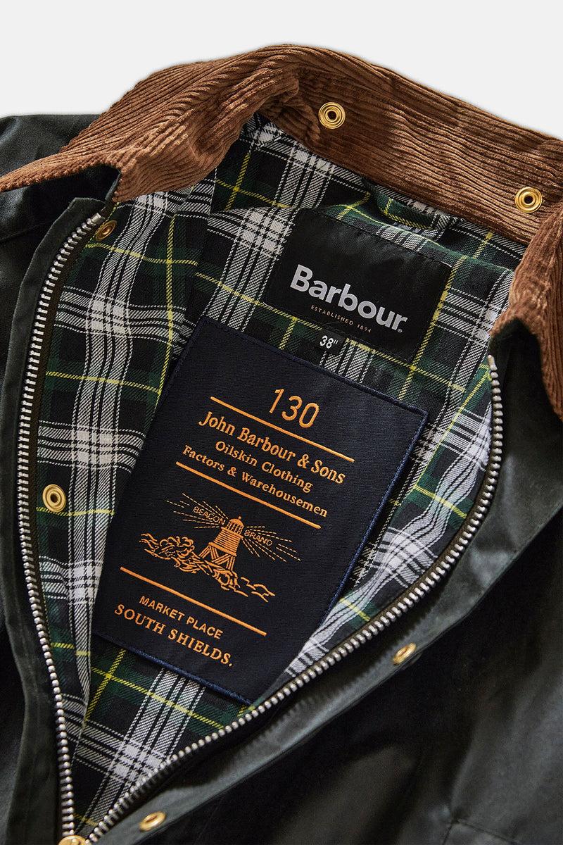 Barbour 130th Anniversary Gamefair Waxed Jacket