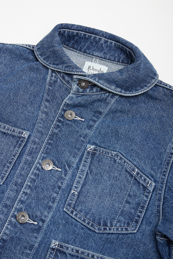 Short Coveralls - Denim