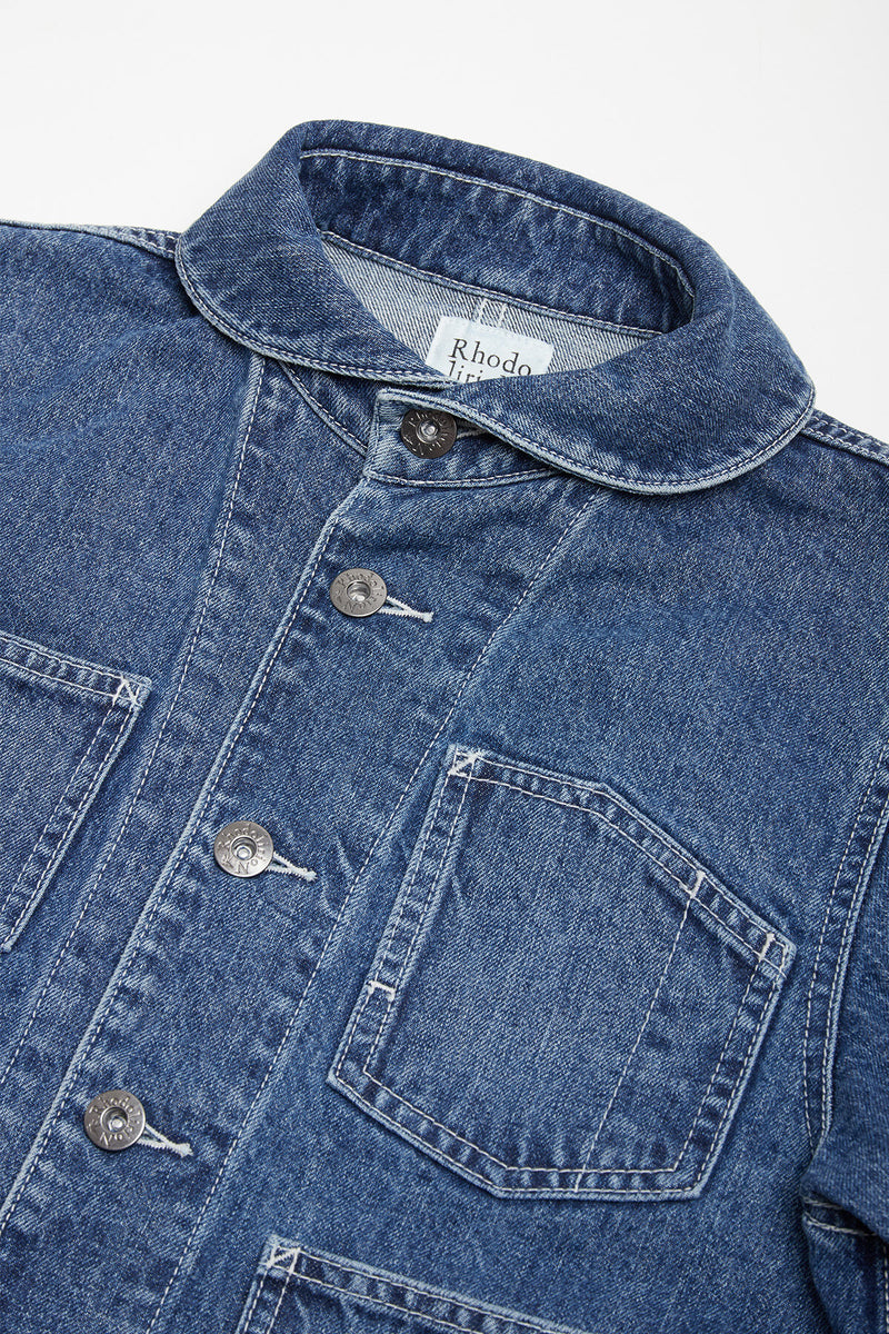 Short Coveralls - Denim