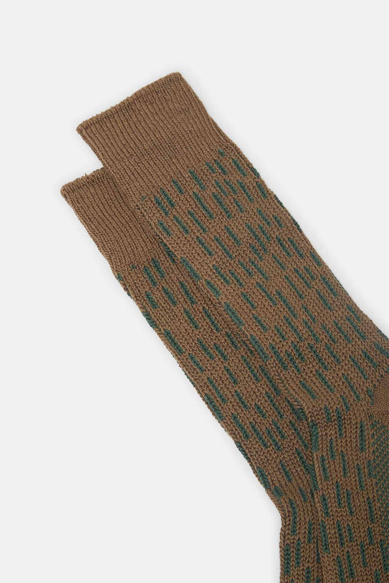 Rain drop crew socks