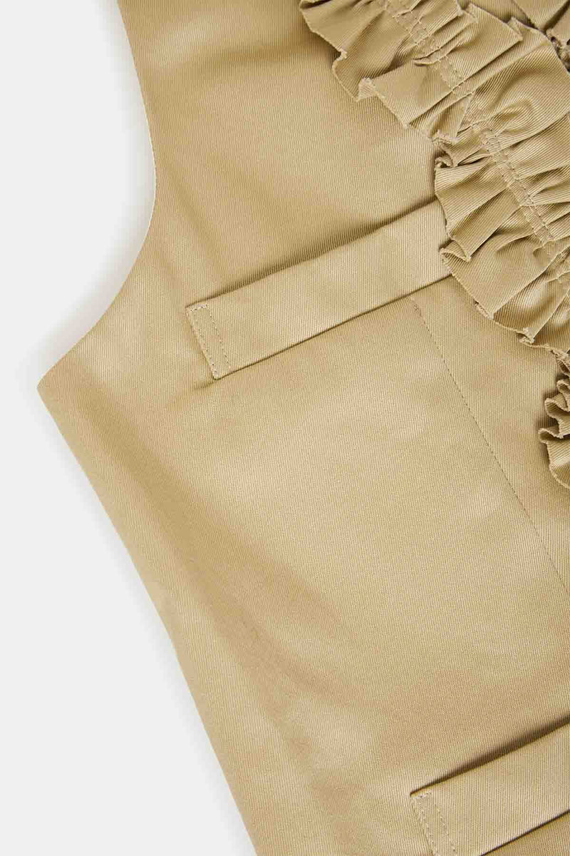 Frill Vest