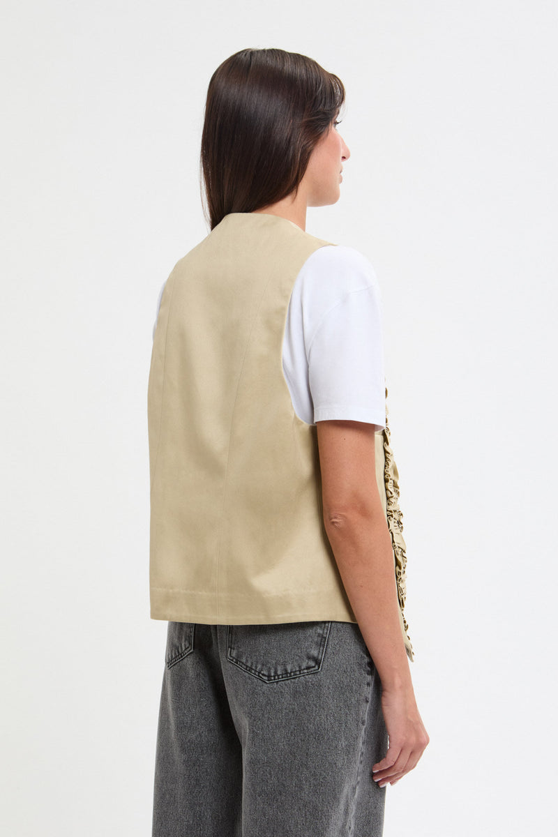 Frill Vest