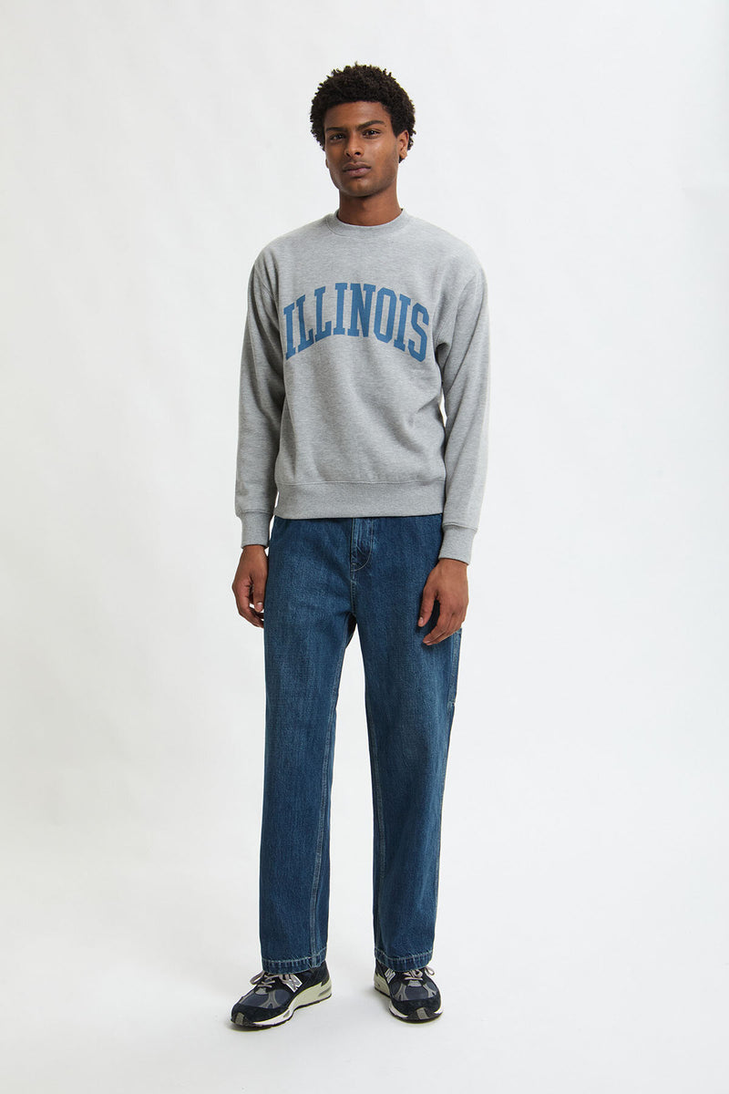 Illinois Printed Sweat Shirt