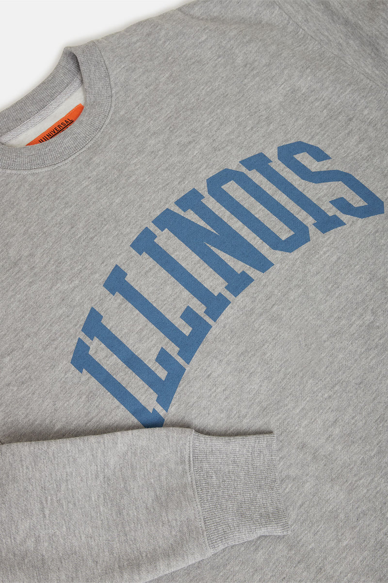 Illinois Printed Sweat Shirt