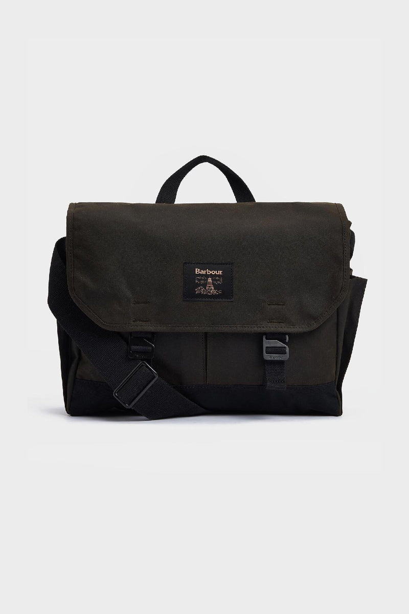 Field Waxed Satchel