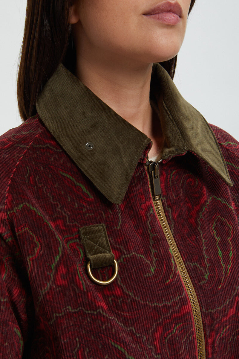 Corduroy Paisley Spey Jacket